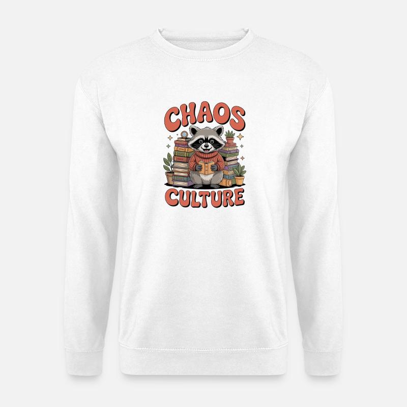 Cluttercore Enthusiast - Unisex Sweatshirt - white