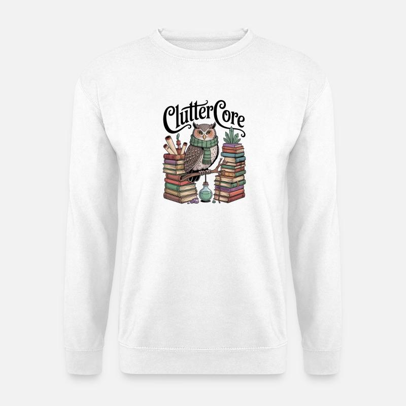 Cluttercore Enthusiast - Unisex Pullover - Weiß