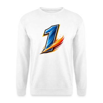 Number 1 Shirt Football Jersey Number Sport - Unisex Sweatshirt - white - Front