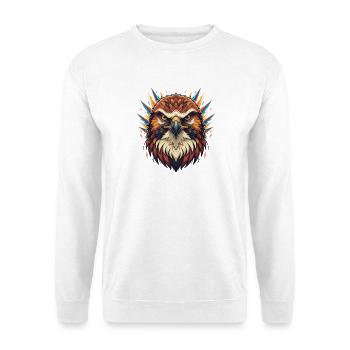 Kaiseradler Feuerkralle - Unisex Pullover - Weiß - Vorne