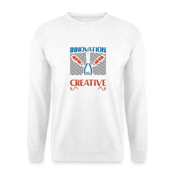 Elektriker Elektroniker Elektroinstallateur - Unisex Pullover - Weiß - Vorne