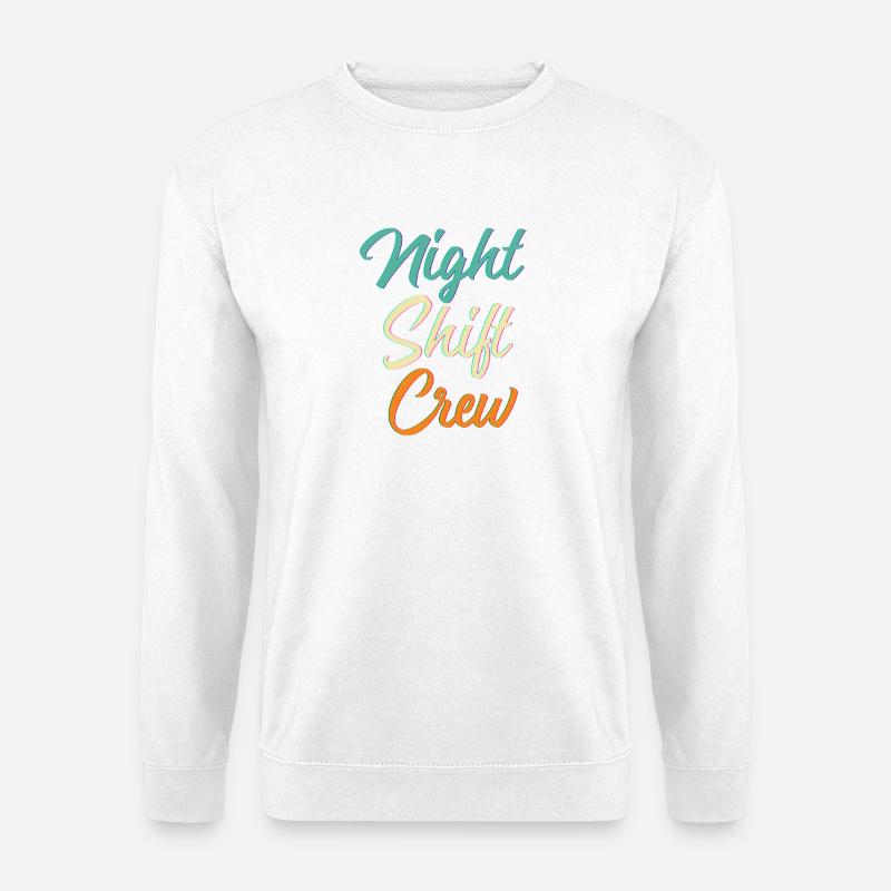 Nachtschicht - Unisex Pullover - Weiß