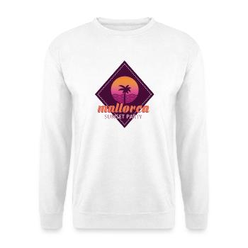 Mallorca Sunset Party - Unisex Sweatshirt - white - Front