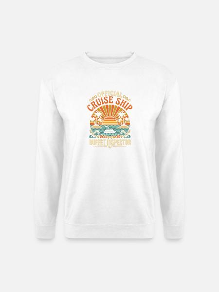 Offizieller Buffet Inspektor Kreuzfahrt - Unisex Pullover - Weiß