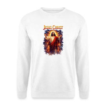 Jesus Christ Portrait - Unisex Sweatshirt - white - Front