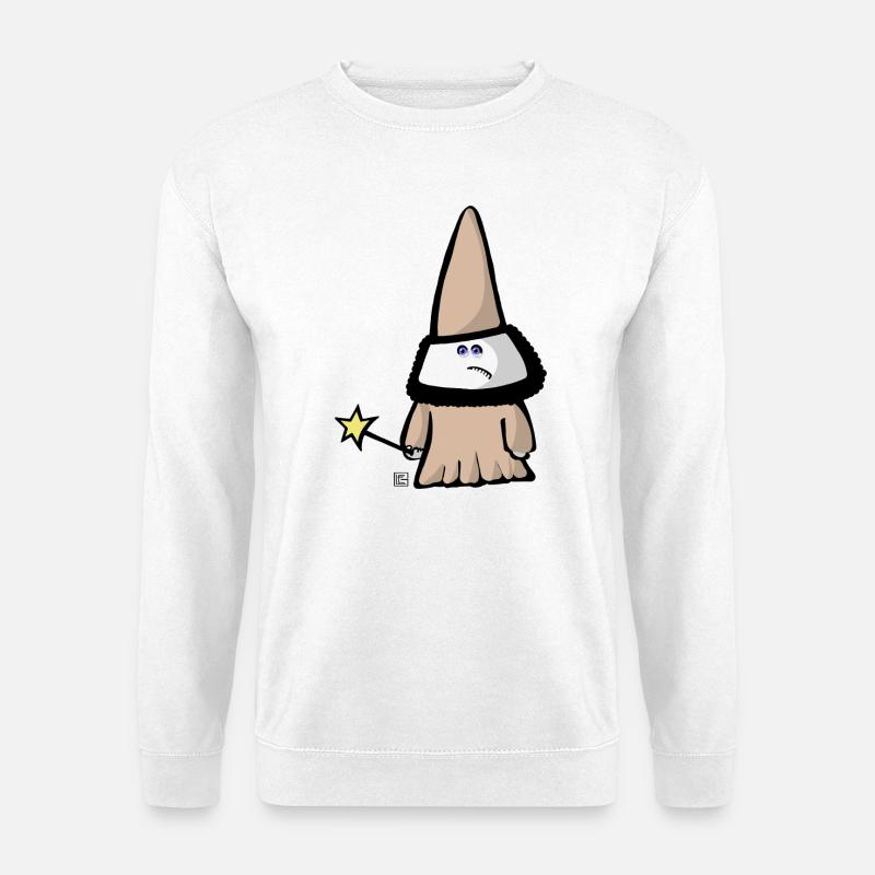 Cosmo Cone Hat - Unisex Sweatshirt - white