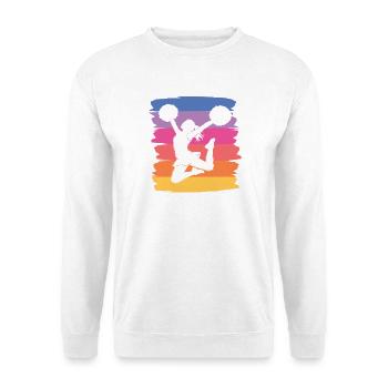 Cheerleader Cheer Mom Cheerleading - Unisex Pullover - Weiß - Vorne