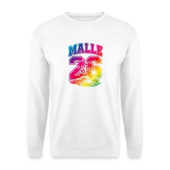 Malle 26 Trikot 2026 Mallorca - Unisex Pullover - Weiß - Vorne