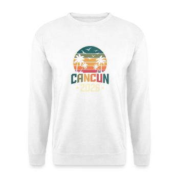 Cancun 2026 - Unisex Pullover - Weiß - Vorne