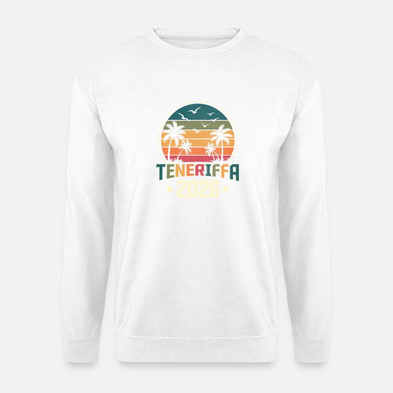 Teneriffa 2026 - Unisex Pullover - Weiß