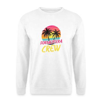 Équipe de Formentera - Sweat-shirt Unisexe - blanc - Devant
