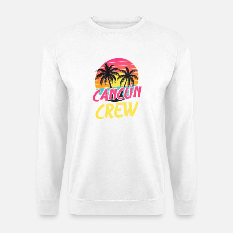 Cancun Crew - Unisex Pullover - Weiß