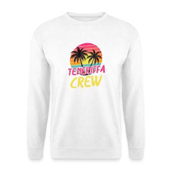 Équipage de Tenerife - Sweat-shirt Unisexe - blanc - Devant