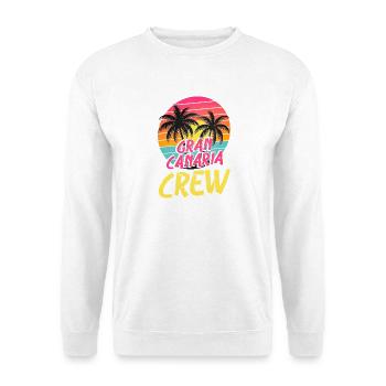 Équipage de Gran Canaria - Sweat-shirt Unisexe - blanc - Devant