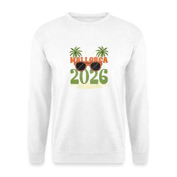 Mallorca 2026 - Unisex Sweatshirt - white - Front