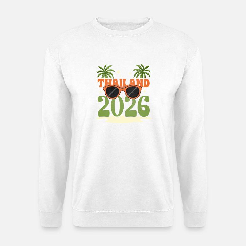 Thailand 2026 - Unisex Pullover - Weiß