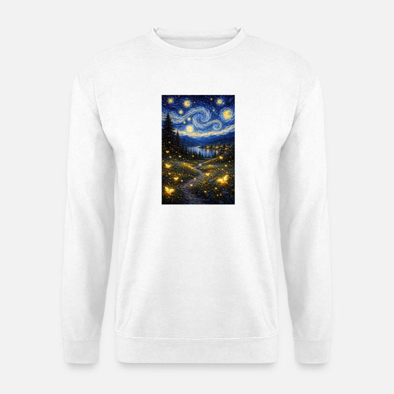 Firefly Starry Night - Unisex Sweatshirt - white