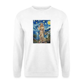 Aphrodite Starry Night - Unisex Sweatshirt - white - Front