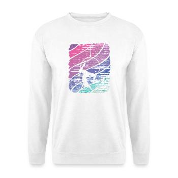 Aerialist Vintage Aerial Ring Lyra Air Ring - Unisex Sweatshirt - white - Front