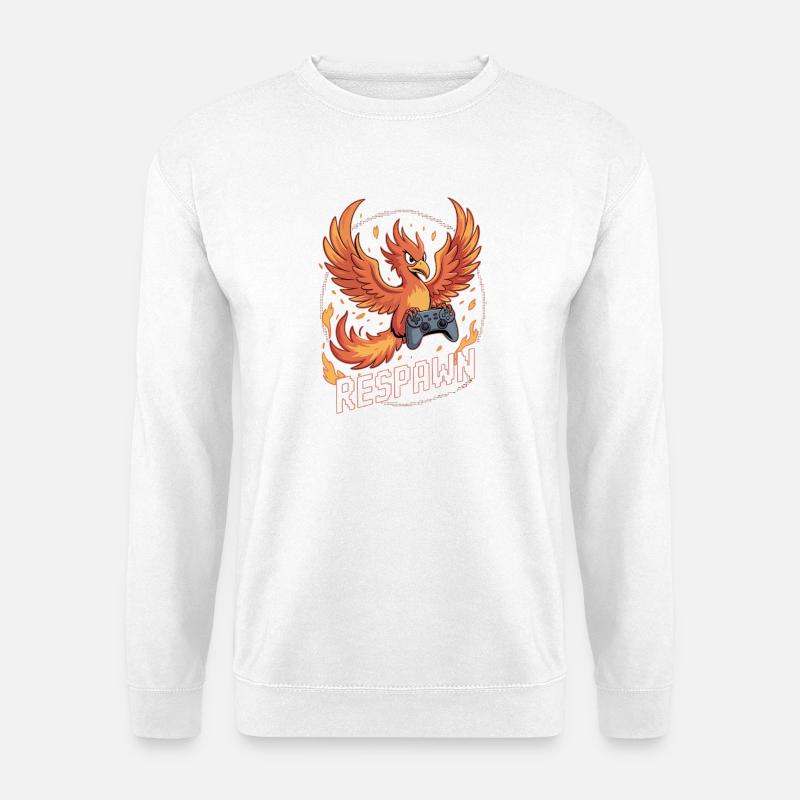 Phoenix Controller Respawn - Unisex Sweatshirt - white