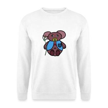 Teddy Teddy Bear Kids Child Bear Bears - Unisex Sweatshirt - white - Front