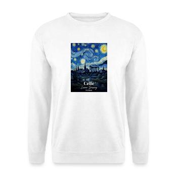 Celle Germany Sternennacht - Unisex Pullover - Weiß - Vorne