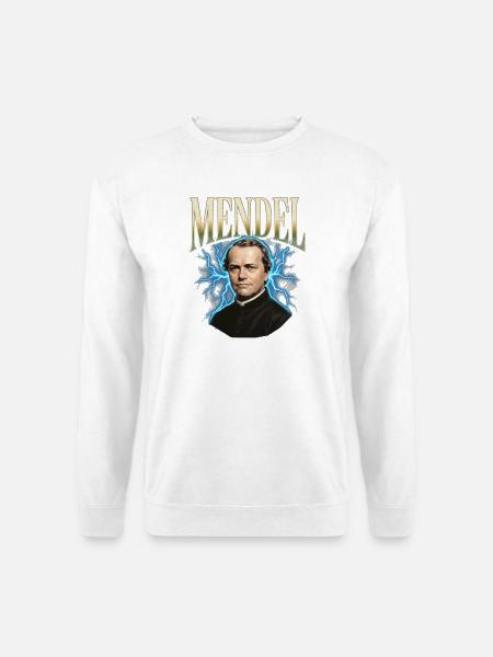 Gregor Mendel Donner - Sweat-shirt Unisexe - blanc