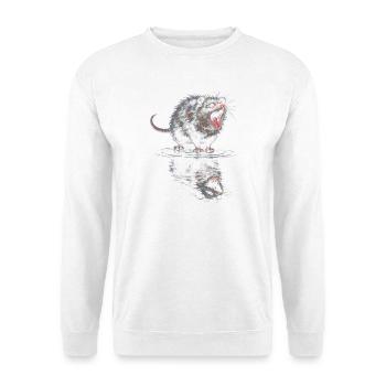 Wasserotter Brüller - Unisex Pullover - Weiß - Vorne