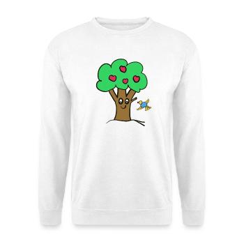 Apple Tree Tree Nature Bird - Unisex Sweatshirt - white - Front