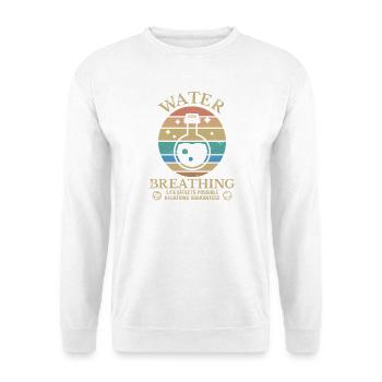 Water Breathing Trank Fantasy Rollenspiel RPG - Unisex Pullover - Weiß - Vorne