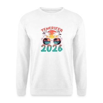 Teneriffa 2026 - Unisex Pullover - Weiß - Vorne