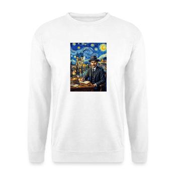 Franz Kafka Sternennacht - Unisex Pullover - Weiß - Vorne