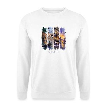 Venedig Urlaub Travel – Italien Geschenk - Unisex Pullover - Weiß - Vorne