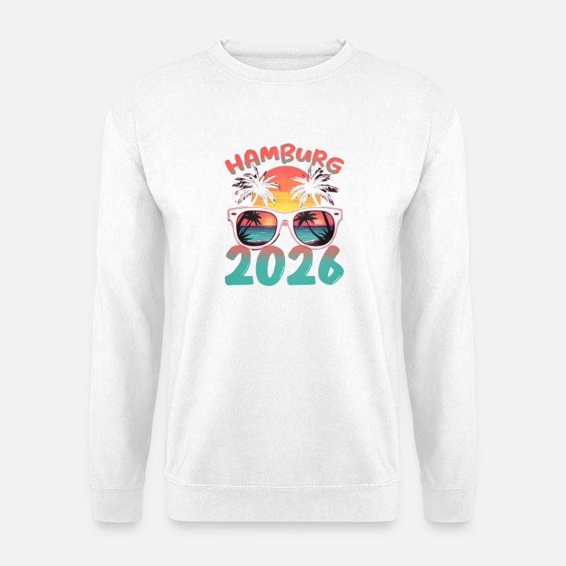 Hamburg 2026 - Unisex Pullover - Weiß
