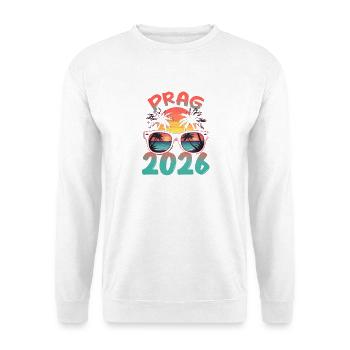 Prag 2026 - Unisex Pullover - Weiß - Vorne