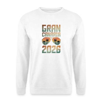 Grande Canarie 2026 - Sweat-shirt Unisexe - blanc - Devant