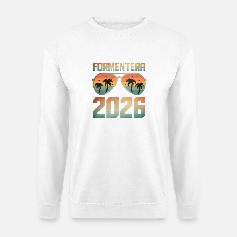 Formentera 2026 - Unisex Pullover - Weiß