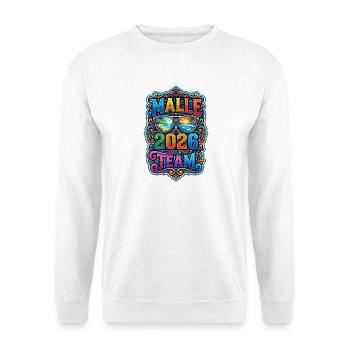 Malle 2026 Mallorca Holidays Colorful - Unisex Sweatshirt - white - Front