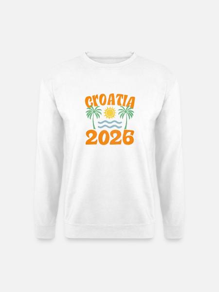 Croatia 2026 - Unisex Pullover - Weiß