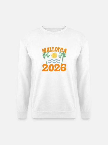 Mallorca 2026 - Unisex Pullover - Weiß