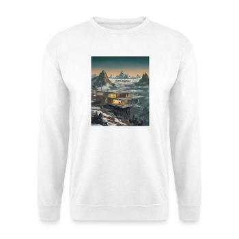 Still No Neighbors Alpine Glass House - Unisex Sweatshirt - white - Front