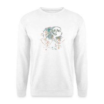 Moonlit Night Anten Adventure - Unisex Sweatshirt - white - Front