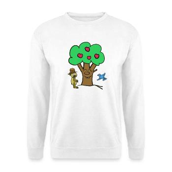 Apple Tree Tree Teddy Bear Summer Child - Unisex Sweatshirt - white - Front