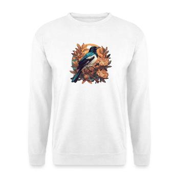 Magpies Magpie - Unisex Sweatshirt - white - Front