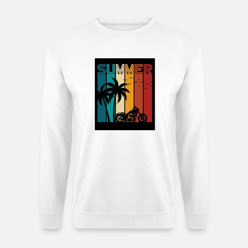 summer - Unisex Sweatshirt - white