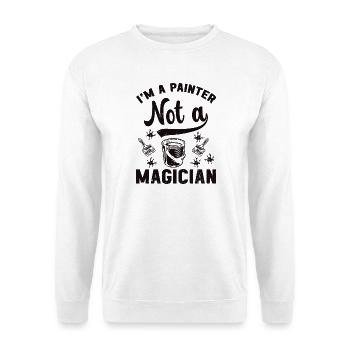 Funny Gifts for Home Painters Professional Painter Ideas - Unisex Sweatshirt - white - Front