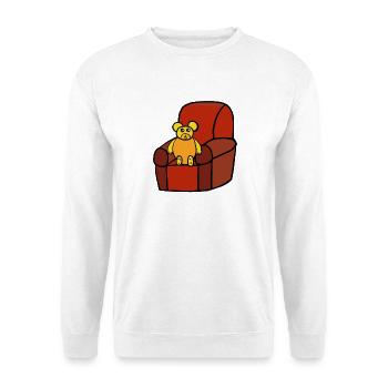 Teddy Teddy Bear Enfants Ours - Sweat-shirt Unisexe - blanc - Devant