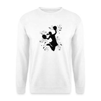 Cheerleader Cheer Mom Cheerleading - Unisex Sweatshirt - white - Front