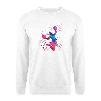 Cheerleader Cheer Mom Cheerleading - Unisex Sweatshirt - white - Front