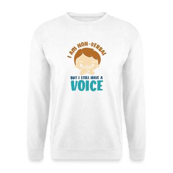 Autism Autistic Asperger's Syndrome - Unisex Sweatshirt - white - Front